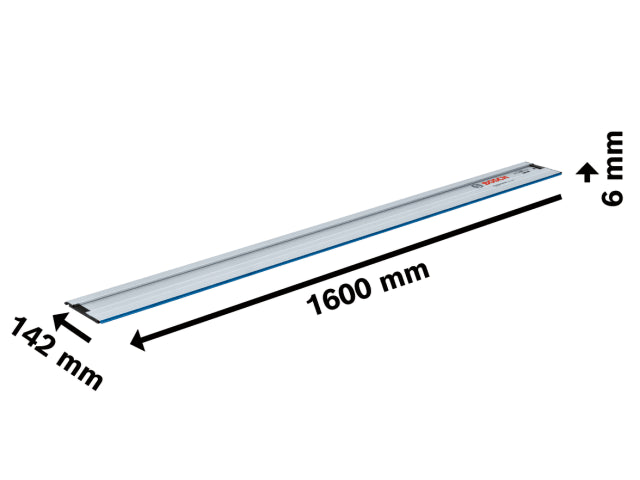 Bosch FSN 1600 Professional Guide Rail 1600mm – – Now available at MTN Shop UK. - imagen 2