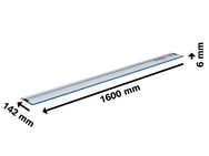 Bosch FSN 1600 Professional Guide Rail 1600mm – – Now available at MTN Shop UK. - imagen 2