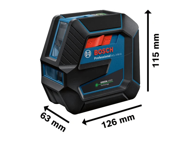 Bosch GCL 2-50 G Professional Combi Laser + Mount & Tripod – – Now available at MTN Shop UK.
