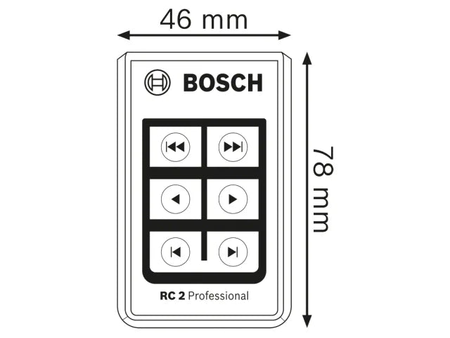 Bosch RC 2 Professional Remote – – Now available at MTN Shop UK. - imagen 2