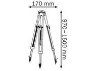 Bosch BT 160 Professional Tripod – – Now available at MTN Shop UK. - imagen 2