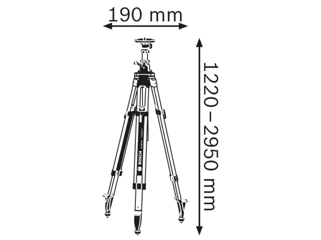 Bosch BT 300 HD Professional Tripod – – Now available at MTN Shop UK. - imagen 2