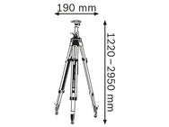 Bosch BT 300 HD Professional Tripod – – Now available at MTN Shop UK. - imagen 2