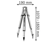 Bosch BT 170 HD Professional Building Tripod – – Now available at MTN Shop UK. - imagen 2