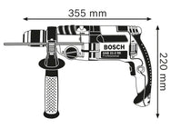 Bosch GSB 21-2 RE Professional Impact Drill 1100W 110V – – Now available at MTN Shop UK. - imagen 2