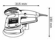 Bosch GEX 34-150 Professional Random Orbital Sander 150mm 340W 110V – – Now available at MTN Shop UK. - imagen 2