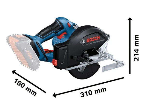 Bosch GKM 18V-50 Professional Metal Circular Saw 18V Bare Unit – – Now available at MTN Shop UK.