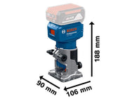 Bosch GLF 18V-8 Professional Palm Router 18V Bare Unit