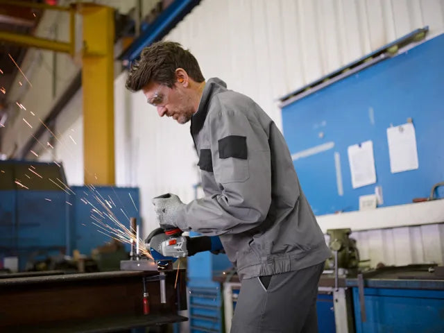 Bosch GWS 14-125 S Professional Angle Grinder 1400W 240V – – Now available at MTN Shop UK. - imagen 2