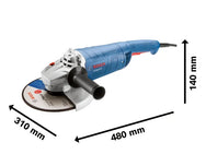 Bosch GWS 2200 P Professional 180mm Angle Grinder 2200W 240V – – Now available at MTN Shop UK. - imagen 2