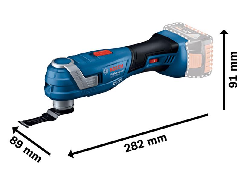 Bosch GOP 18V-34 Professional Multi-Cutter 18V Bare Unit - imagen 2