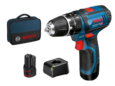 Bosch GSB 12V-15 Professional Combi Drill 12V 2 x 2.0Ah Li-ion – second image
