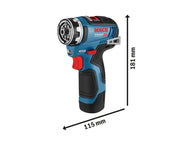 Bosch GSR 12V-35 FC Pro FlexiClick Drill Driver 12V Bare Unit – – Now available at MTN Shop UK. - imagen 2