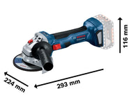 Bosch GWS 18V-7 Professional Angle Grinder 125mm 18V Bare Unit – – Now available at MTN Shop UK. - imagen 2