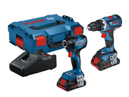 Bosch Professional Twin Pack 18V 2 x 4.0Ah ProCORE18V Li-ion – – Now available at MTN Shop UK.