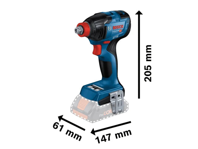 Bosch GDX 18V-210 C Professional Impact Driver/Wrench 18V Bare Unit – – Now available at MTN Shop UK. - imagen 2