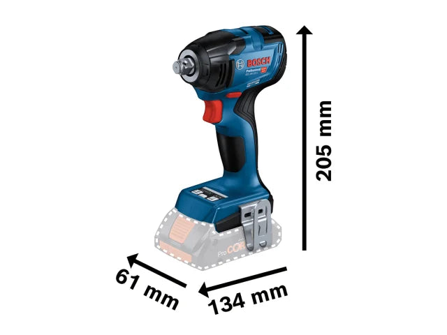 Bosch GDS 18V-210 C Professional 1/2in Impact Wrench 18V Bare Unit – – Now available at MTN Shop UK. - imagen 2
