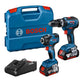 Bosch Professional Twin Pack 18V 2 x 4.0Ah Li-ion