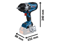 Bosch GDS 18V-1000 C Pro BITURBO Impact Wrench 18V Bare Unit – – Now available at MTN Shop UK. - imagen 3