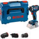 Bosch GSR 18V-90 FC Pro FlexiClick Drill Driver + 3 Attachments in Case 18V Bare Unit