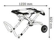 Bosch GTA 60 W Professional Table Saw Stand – – Now available at MTN Shop UK. - imagen 2