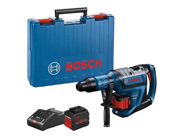 Bosch GBH 18V-45 C Pro BITURBO SDS-Max Hammer 18V 2 x 12.0Ah ProCORE18V Li-ion
