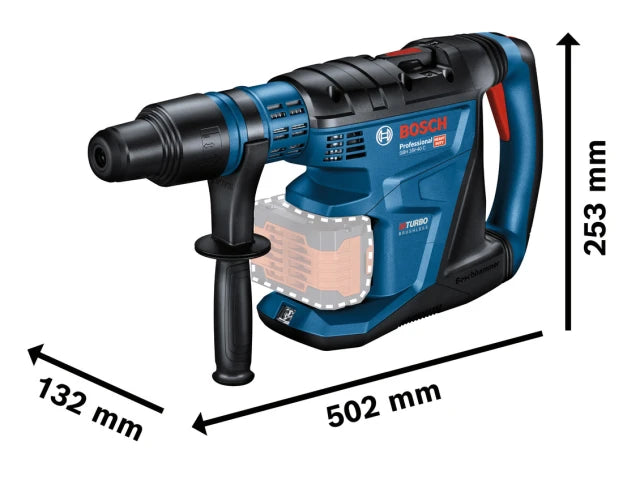 Bosch GBH 18V-40 C Professional BITURBO SDS-Max Rotary Hammer 18V Bare Unit – – Now available at MTN Shop UK. - imagen 3