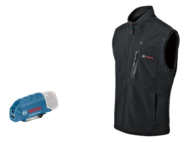 Bosch GHH 12+18V XA Professional Heated Vest Small – – Now available at MTN Shop UK. - imagen 2