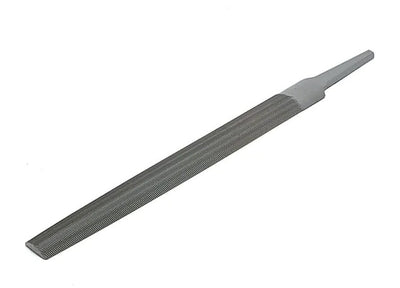 Bahco - Bahco BAHHRB6 Half-Round Bastard Cut File, Unhandled - Metal flat file with tapered end, fine teeth.