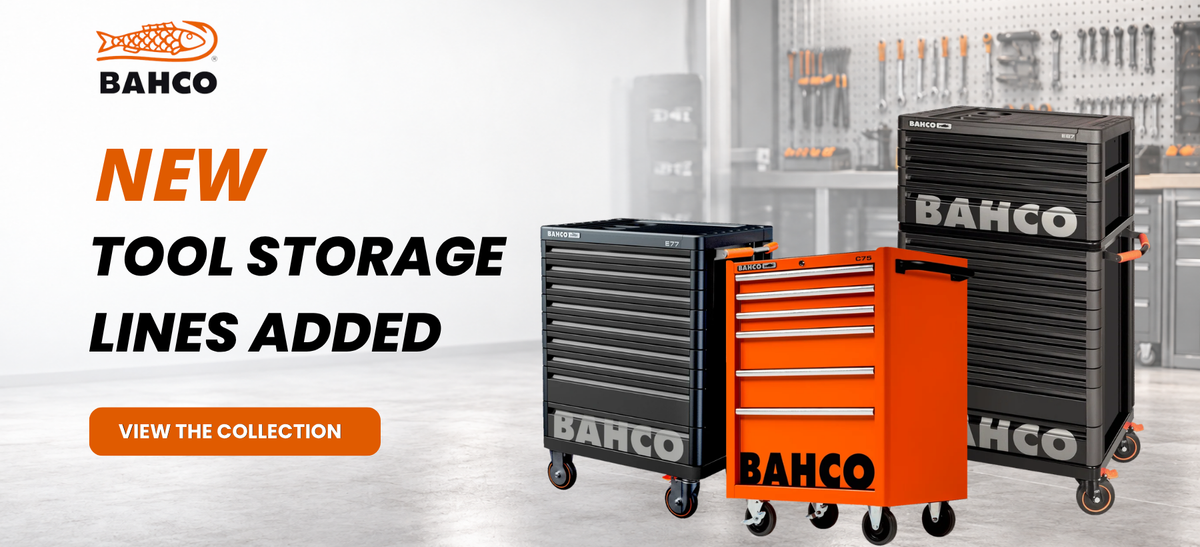 Bahco - new tool storage lines added