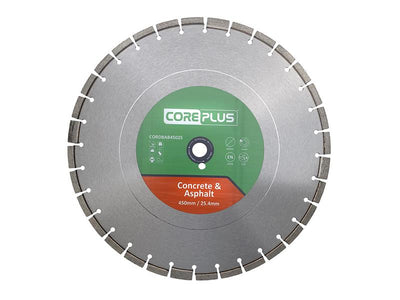 CorePlus Concrete & Asphalt Diamond Blade