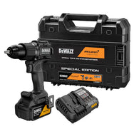 DEWALT 18V XR Mclaren Combi Drill c/w 1 x 5ah battery on a white background - imagen 3