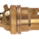 Dencon BC Brass 1/2in Unswitched Lamp Holder