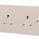 Dencon Unswitched Socket 2-Gang 13A