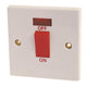 Dencon Double Pole Switch with Pilot Lamp 45A