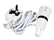 Dencon Bottle B22 Lamp Adaptor with Flex & Plug