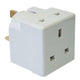 Dencon 2 Way Adaptor 13A Fused
