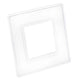 Dencon Clear Finger Plate 1-Gang (Pack of 2)