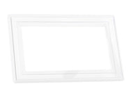 Dencon Clear Finger Plate 2-Gang