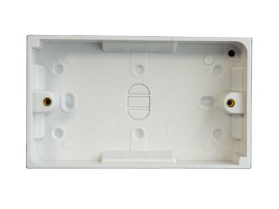 Dencon Pattress Box 2-Gang 25mm