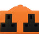 Dencon Trailing Socket 13A 2-Gang