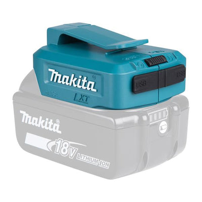 Makita - Makita DECADP05 LXT Charging Adaptor - Makita 18V USB power source adapter.
