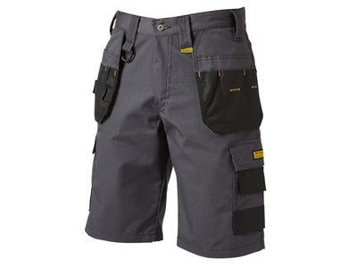DEWALT Cheverley Lightweight Grey Polycotton Shorts Waist 34in – – Now available at MTN Shop UK.