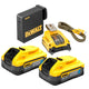 DEWALT DCB094 H2USB-C POWERSTACK™ Starter Kit 18V 2 x 5.0Ah Li-ion