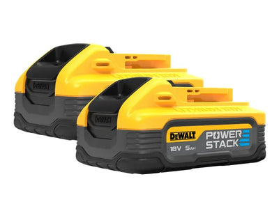 DEWALT DCBP518H2 POWERSTACK™ Slide Battery Twin Pack 18V 5.0Ah Li-ion – – Now available at MTN Shop UK.