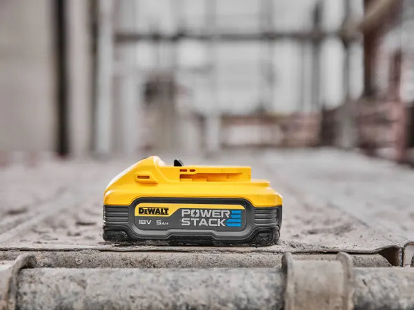 DEWALT DCBP518H2 POWERSTACK™ Slide Battery Twin Pack 18V 5.0Ah Li-ion – – Now available at MTN Shop UK.