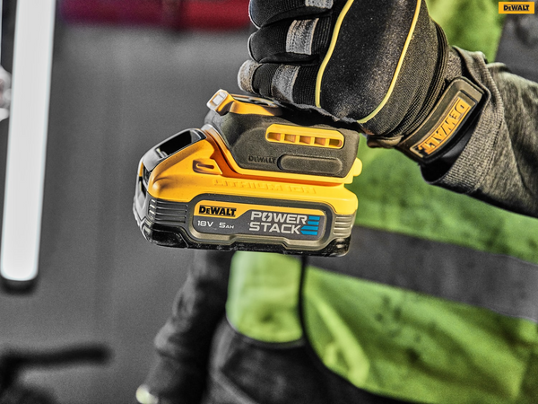 DeWalt DCBP518 POWERSTACK Slide Battery 18V 5.0Ah Li-ion – – Now available at MTN Shop UK.