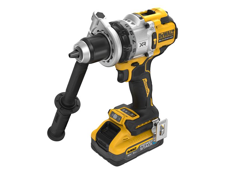 DeWALT Power Tools DCD1007H2T Hammer Drill 18V 2 x 5.0Ah POWERSTACK™ Li-ion - imagen 5