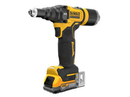 DEWALT DCF403E1T XR 3/16in Brushless Riveter 1 x 1.7Ah POWERSTACK™ Li-ion – – Now available at MTN Shop UK.