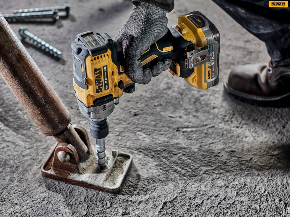 DeWalt DCF891H2T XR BL 1/2in HR Anvil Impact Wrench 18V 2 x 5.0Ah POWERSTACK Li-ion – – Now available at MTN Shop UK. - imagen 6